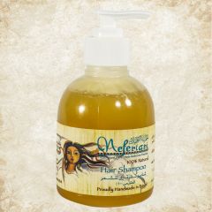 Hair Shampoo with plain Olive Oil  in 250 mg glass bottle